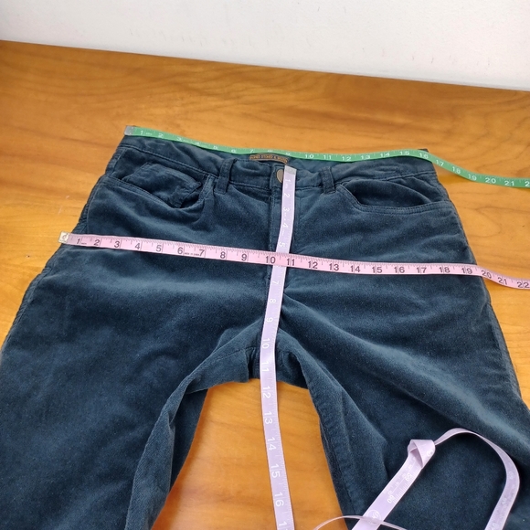 VTG 1946 Wale Corduroy Pant Size 34 5 Pocket Color Marine Blue Men Cotton Blend - Picture 13 of 14